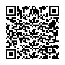 Codice QR per il numero di telefono +260972264827