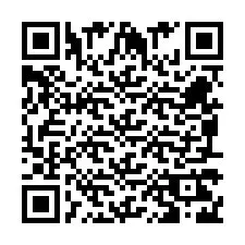 Codice QR per il numero di telefono +260972264847