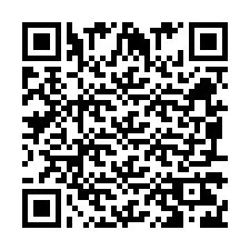 Código QR para número de telefone +260972264850