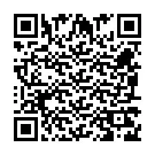 Código QR para número de telefone +260972264857