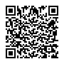 QR-code voor telefoonnummer +260972264859