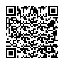 Código QR para número de telefone +260972264883