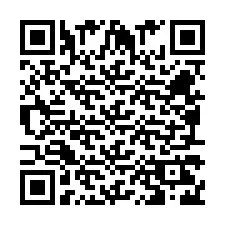 QR kód a telefonszámhoz +260972264893