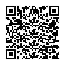 Código QR para número de telefone +260972264897