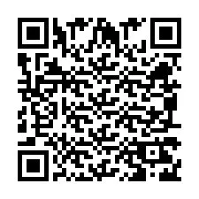 Código QR para número de telefone +260972264908