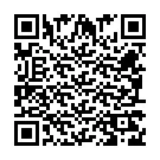 QR kód a telefonszámhoz +260972264927