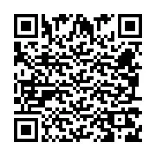 Codice QR per il numero di telefono +260972264937