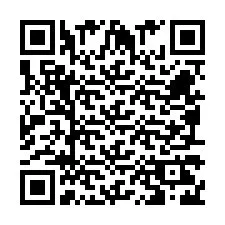 Código QR para número de teléfono +260972264987