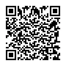 QR Code สำหรับหมายเลขโทรศัพท์ +260972265041