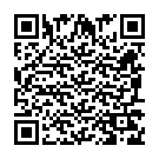 Codice QR per il numero di telefono +260972265045