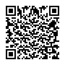 Codice QR per il numero di telefono +260972265063