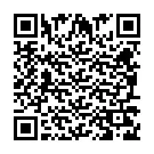 Codice QR per il numero di telefono +260972265066