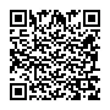 Codice QR per il numero di telefono +260972265075