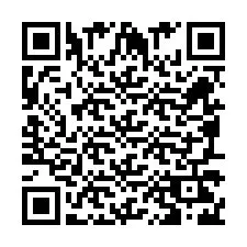 Codice QR per il numero di telefono +260972265081