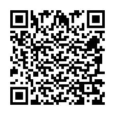Codice QR per il numero di telefono +260972265087