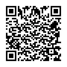 Codice QR per il numero di telefono +260972265197