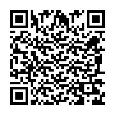 Código QR para número de teléfono +260972265449