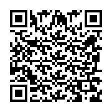 Codice QR per il numero di telefono +260972265451