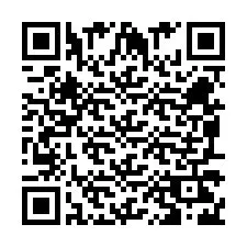 Código QR para número de telefone +260972265453