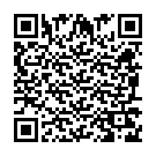 QR-код для номера телефона +260972265458