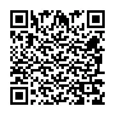 QR-koodi puhelinnumerolle +260972265467