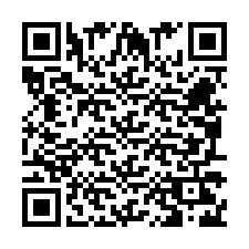 Código QR para número de telefone +260972265537