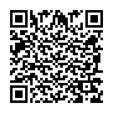 Codice QR per il numero di telefono +260972265544