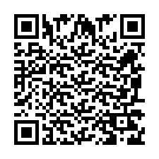 Codice QR per il numero di telefono +260972265551