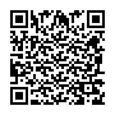 Código QR para número de telefone +260972265552