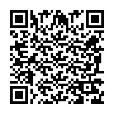 Código QR para número de telefone +260972265559