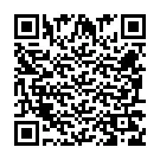 Codice QR per il numero di telefono +260972265567