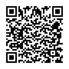 Codice QR per il numero di telefono +260972265573