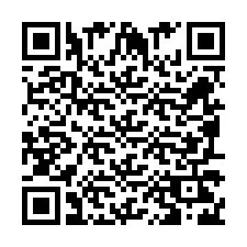 QR kód a telefonszámhoz +260972265581