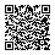 Código QR para número de teléfono +260972265586