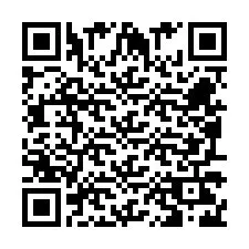 QR-код для номера телефона +260972265597