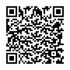 Código QR para número de teléfono +260972265598