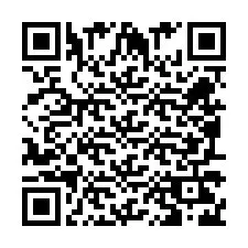 Código QR para número de telefone +260972265599