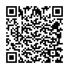 Código QR para número de telefone +260972265623