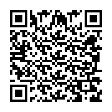 Código QR para número de teléfono +260972265628