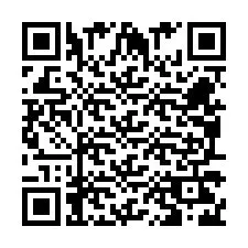 QR-code voor telefoonnummer +260972265637