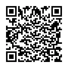 QR-code voor telefoonnummer +260972265645