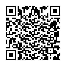 Código QR para número de teléfono +260972265649