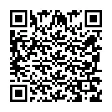 Codice QR per il numero di telefono +260972265701