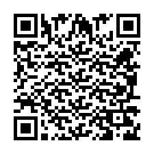 Código QR para número de telefone +260972265729