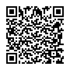 Código QR para número de telefone +260972265750