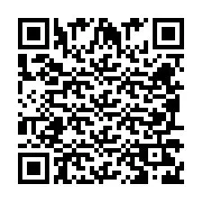 Codice QR per il numero di telefono +260972265786