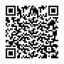 Código QR para número de telefone +260972265800