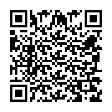 Código QR para número de telefone +260972265807