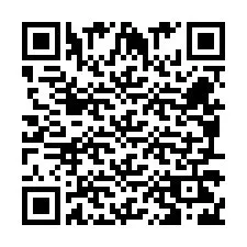 QR Code สำหรับหมายเลขโทรศัพท์ +260972265827