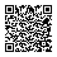 QR-code voor telefoonnummer +260972265843